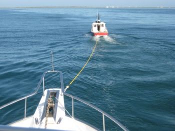 While you never plan to find yourself behind a tow boat, having the insurance is comforting when your plans go in a different direction. A Toast to Teamwork Or... Towed in by TowBoat US