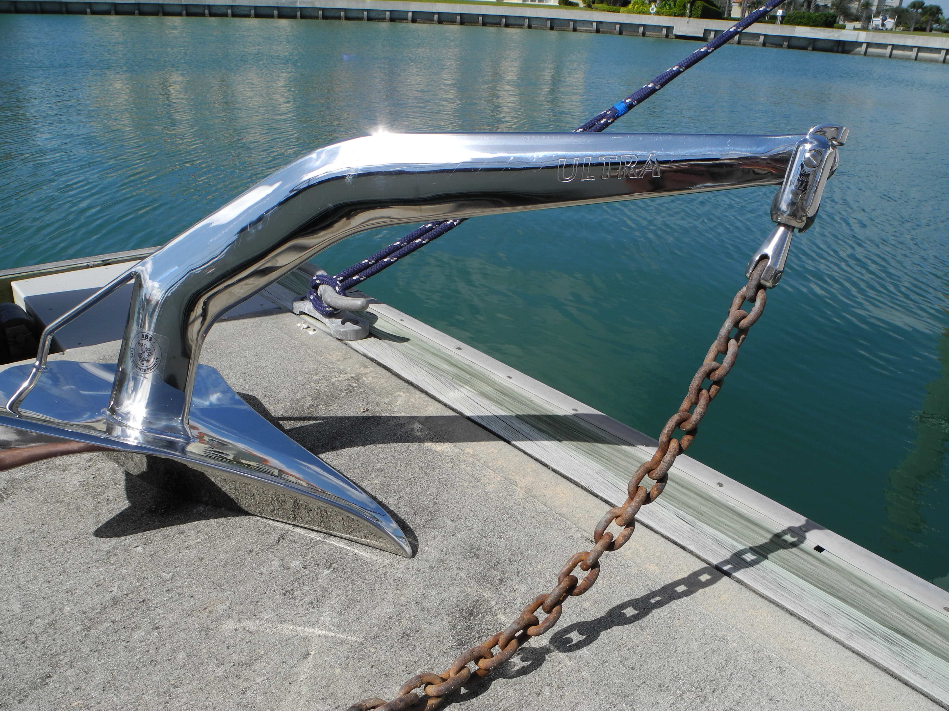 Measure your Anchor Chain with Red, White & Blue. Ask Captain Chris