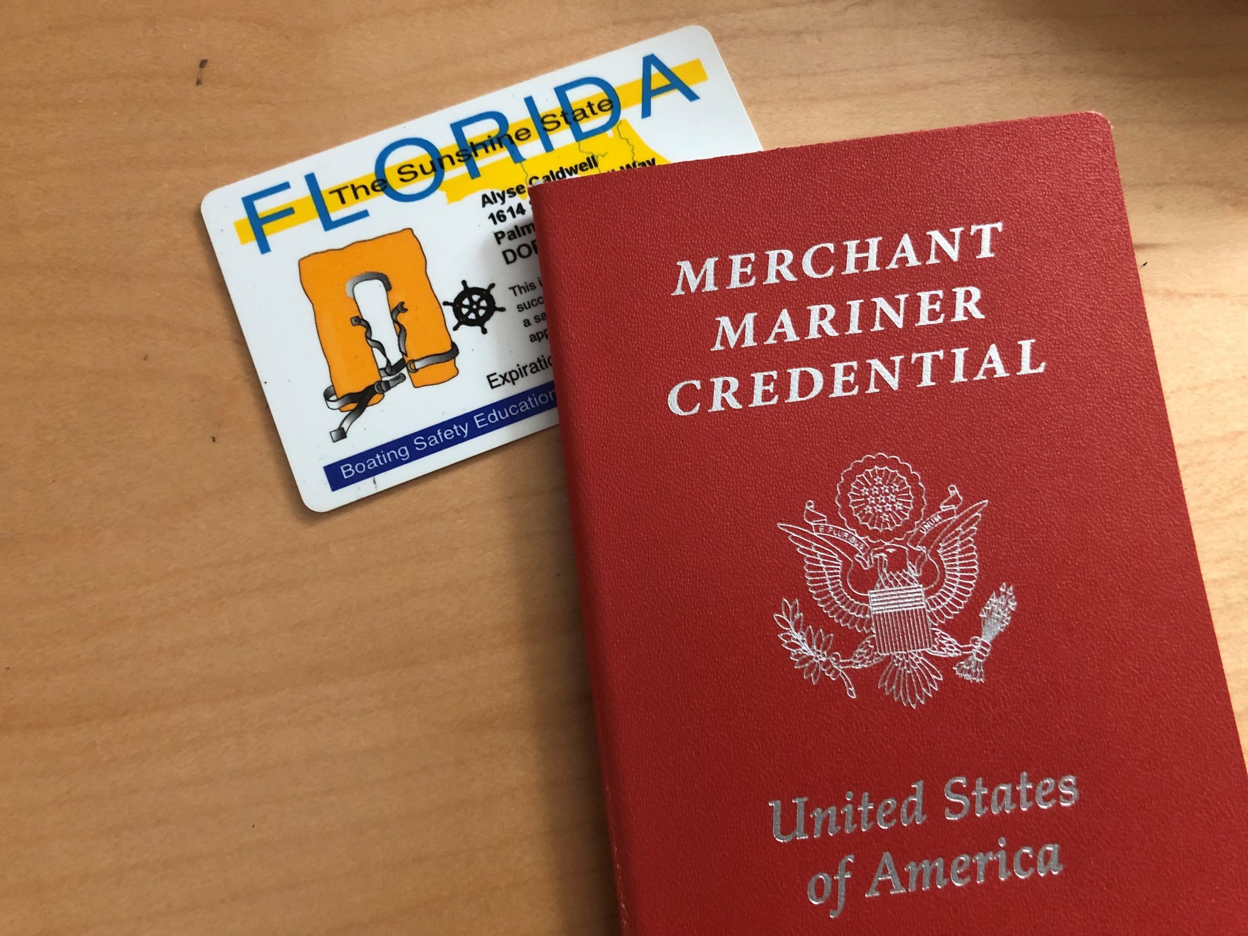 yacht boat license