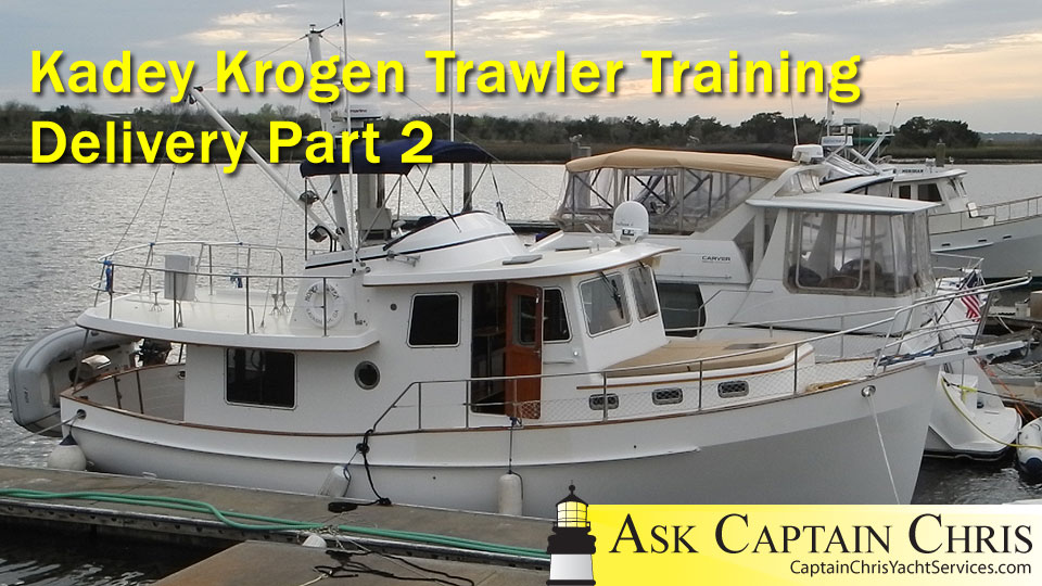 The second part of this training trip takes us through the Georgia sounds and emphasizes the importance of DIY when things break down like the bow thruster.